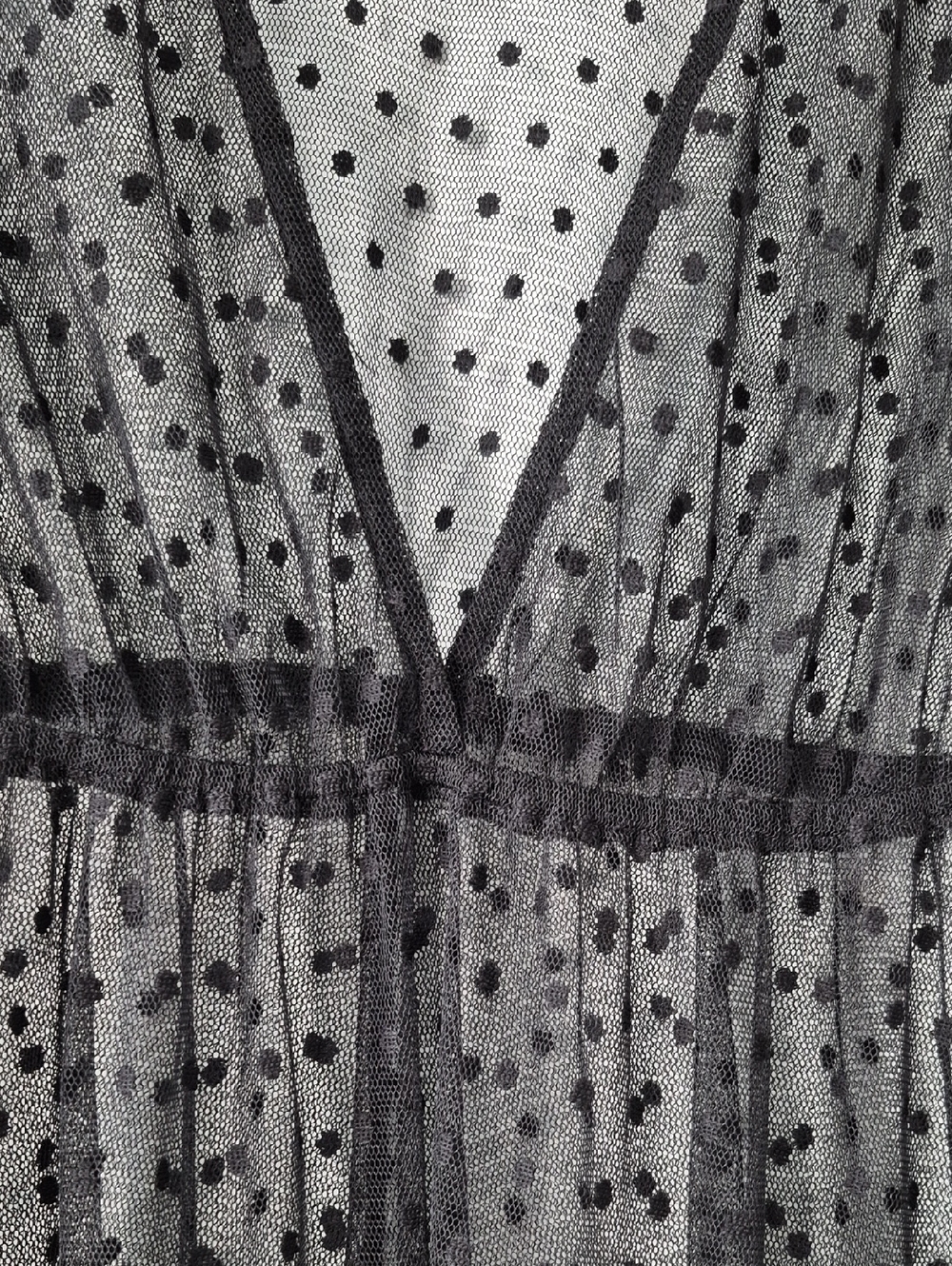 Free People Intimately Sheer Polka Dot Dress - Picture 4 of 4